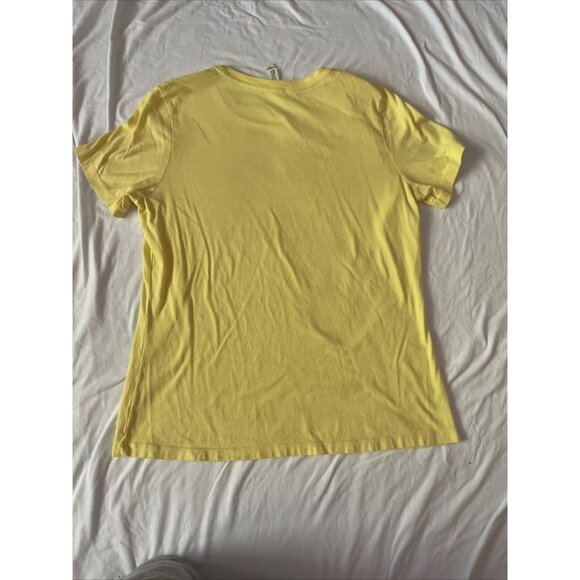 Bella + Canvas Yellow Graphic Tee "Beers N Sunshine The Only B.S. I Need" Airlum - Picture 10 of 11